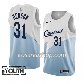 Dres Cleveland Cavaliers John Henson 31 Nike 2018-19 Plava Bijela Swingman - Dječji